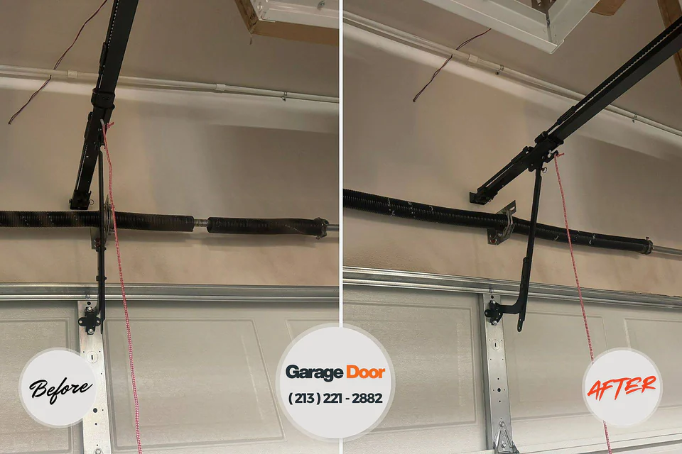 Before and after: garage door repair near me Greenback